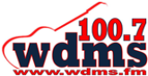 WDMS 100.7 FM Radio Station Logo WDMS 100.7 FM radio live streaming logo