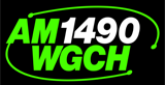 WGCH  1490 AM Radio Station Logo WGCH 1490 AM radio live streaming logo