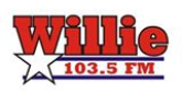 Willie 103.5 Radio Station Logo Willie 103.5 radio live streaming logo