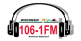 Wisconsin 106 radio live streaming logo