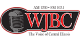 WJBC 1230 AM radio live streaming logo