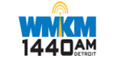 WMKM 1440 AM Radio Station Logo WMKM 1440 AM radio live streaming logo