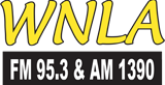 WNLA AM 1380 radio live streaming logo