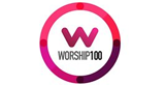 Worship 100 radio live streaming logo