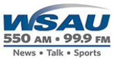 WSAU 550AM – 99.9FM radio live streaming logo