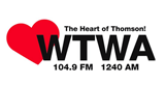 WTWA 1240 AM radio live streaming logo