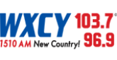 WXCY 103.7 & 96.9 radio live streaming logo
