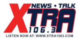 Xtra 106.3 Radio Station Logo Xtra 106.3 radio live streaming logo