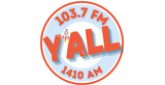 Y'all 103.7 radio live streaming logo