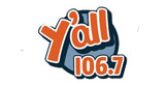 Y’all 106.7 radio live streaming logo